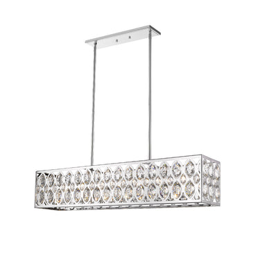 Z-Lite Dealey 7 Light Linear Chandelier image 2