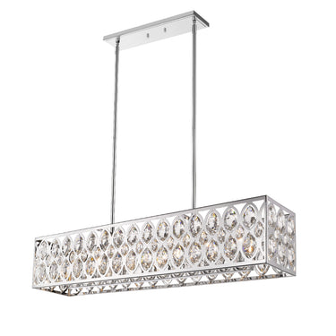 Z-Lite Dealey 7 Light Linear Chandelier image 4