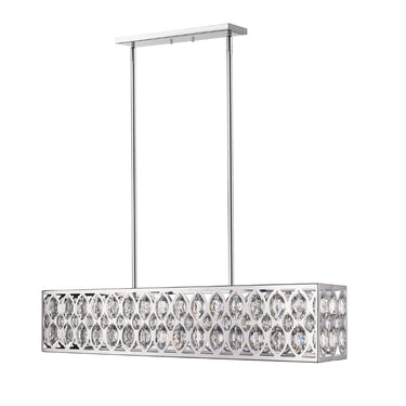 Z-Lite Dealey 7 Light Linear Chandelier image 7