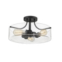 Z-Lite Delaney 3 Light Semi Flush Mount image