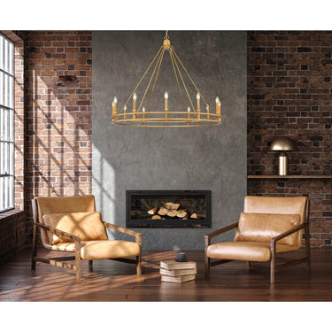 Z-Lite Dennison 12 Light Chandelier image 4