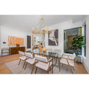 Z-Lite Dennison 36" 8 Light Chandelier 11