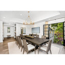 Z-Lite Dennison 36" 8 Light Chandelier 12