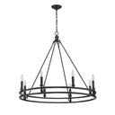 Z-Lite Dennison 36" 8 Light Chandelier 3