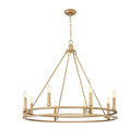 Z-Lite Dennison 36" 8 Light Chandelier 6