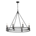 Z-Lite Dennison 36" 8 Light Chandelier 