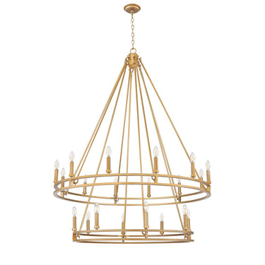 Z-Lite Dennison 47.5" 20 Light Chandelier 12