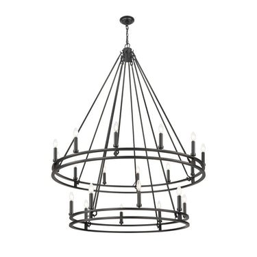 Z-Lite Dennison 47.5" 20 Light Chandelier 2