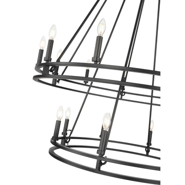 Z-Lite Dennison 47.5" 20 Light Chandelier 3