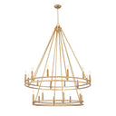Z-Lite Dennison 47.5" 20 Light Chandelier 8