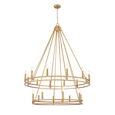 Z-Lite Dennison 47.5" 20 Light Chandelier 8