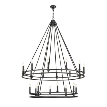 Z-Lite Dennison 47.5" 20 Light Chandelier 