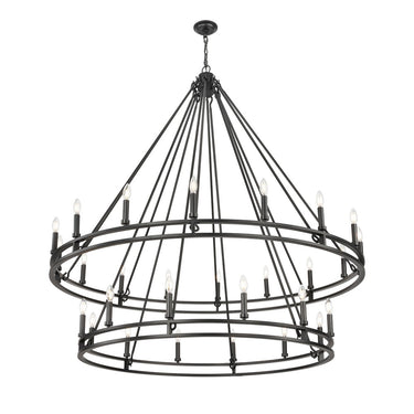 Z-Lite Dennison 60" 28 Light Chandelier 2
