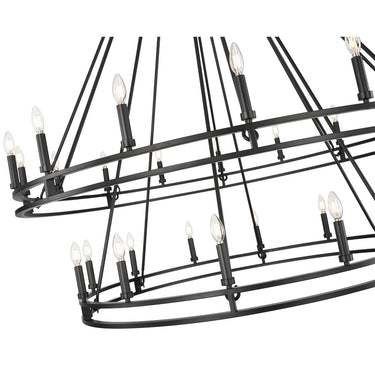 Z-Lite Dennison 60" 28 Light Chandelier 3