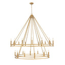 Z-Lite Dennison 60" 28 Light Chandelier 9