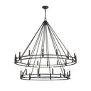 Z-Lite Dennison 60" 28 Light Chandelier 
