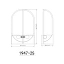 Z-Lite Devon 2 Light Wall Sconce 7