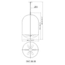 Z-Lite Devon 24" 6 Light Chandelier 7