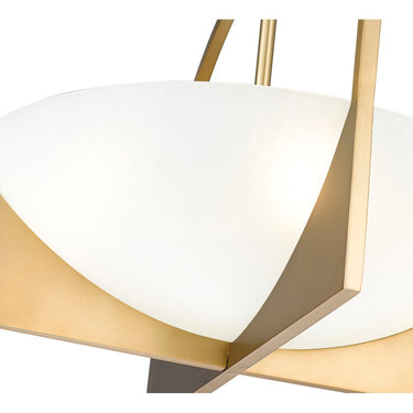 Z-Lite Devon 4 Light Semi Flush Mount 11