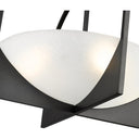 Z-Lite Devon 4 Light Semi Flush Mount 3