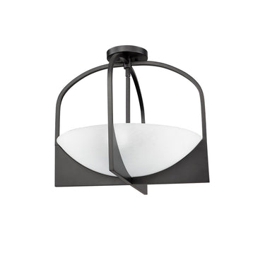 Z-Lite Devon 4 Light Semi Flush Mount 4