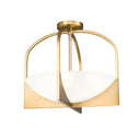 Z-Lite Devon 4 Light Semi Flush Mount 9