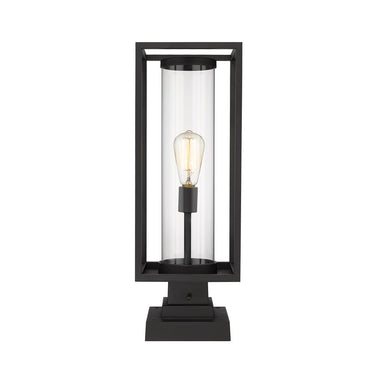 Z-Lite Dunbroch 1 Light 8" Outdoor Pier Mounted Fixture 1
