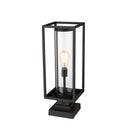 Z-Lite Dunbroch 1 Light 8" Outdoor Pier Mounted Fixture 2