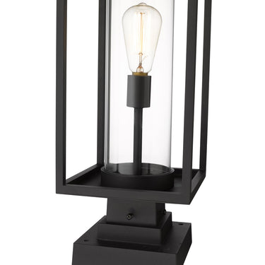 Z-Lite Dunbroch 1 Light 8" Outdoor Pier Mounted Fixture 3