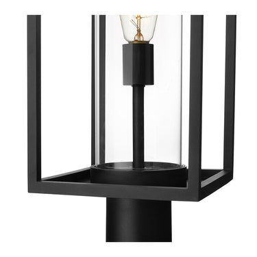 Z-Lite Dunbroch 1 Light 8" Outdoor Pier Mounted Fixture - 584PHBR-533PM 3
