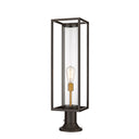 Z-Lite Dunbroch 1 Light 8" Outdoor Pier Mounted Fixture - 584PHBR-553PM 5