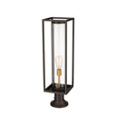 Z-Lite Dunbroch 1 Light 8" Outdoor Pier Mounted Fixture - 584PHBR-553PM 6