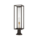Z-Lite Dunbroch 1 Light 8" Outdoor Pier Mounted Fixture - 584PHBR-553PM 9