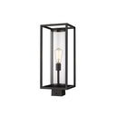 Z-Lite Dunbroch 1 Light 8" Outdoor Post Mount Fixture 2