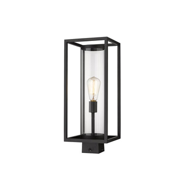 Z-Lite Dunbroch 1 Light 8" Outdoor Post Mount Fixture 2