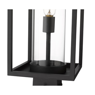 Z-Lite Dunbroch 1 Light 8" Outdoor Post Mount Fixture 3