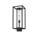Z-Lite Dunbroch 1 Light 8" Outdoor Post Mount Fixture 4