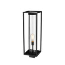 Z-Lite Dunbroch 1 Light 8" Outdoor Post Mount Fixture - 584PHBS-BK 2