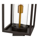 Z-Lite Dunbroch 1 Light 8" Outdoor Post Mount Fixture 9