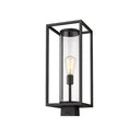 Z-Lite Dunbroch 1 Light 8" Outdoor Post Mount Fixture 