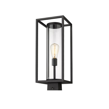 Z-Lite Dunbroch 1 Light 8" Outdoor Post Mount Fixture 