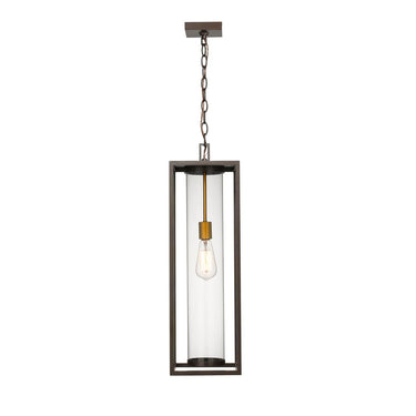 Z-Lite Dunbroch 1 Light Outdoor Chain Mount Ceiling Fixture 9