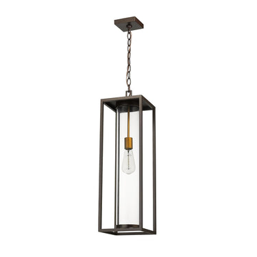 Z-Lite Dunbroch 1 Light Outdoor Chain Mount Ceiling Fixture 11