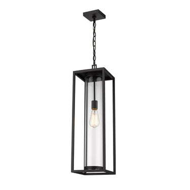 Z-Lite Dunbroch 1 Light Outdoor Chain Mount Ceiling Fixture 