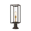 Z-Lite Dunbroch 1 Light Outdoor Pier Mounted Fixture - 584PHMR-553PM 2