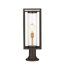 Z-Lite Dunbroch 1 Light Outdoor Pier Mounted Fixture - 584PHMR-553PM 3