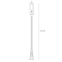 Z-Lite Dunbroch 1 Light Outdoor Post Mounted Fixture image 5