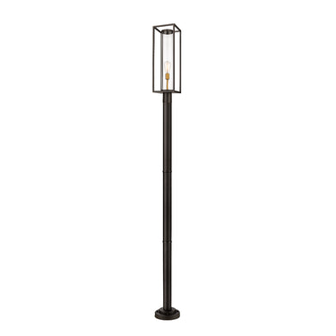 Z-Lite Dunbroch 101.5" High 1 Light Outdoor Post Mounted Fixture image 1