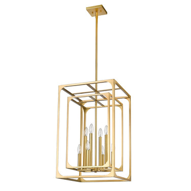 Z-Lite Easton 16.5" Large 8 Light Chandelier 12