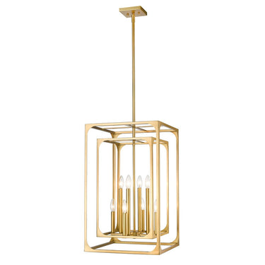 Z-Lite Easton 16.5" Large 8 Light Chandelier 8